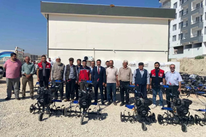 Besni’de üretici ve fırıncılara ekipman desteği
