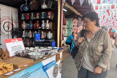 Hükümlü ve tutukluların ürettiği yüzlerce ürün fuarda vatandaşlarla buluştu.
