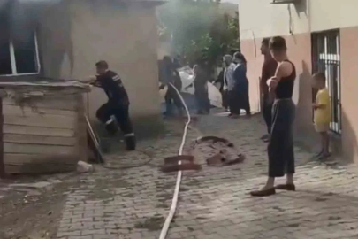 Elazığ’da odunluk ve kilerde yangın
