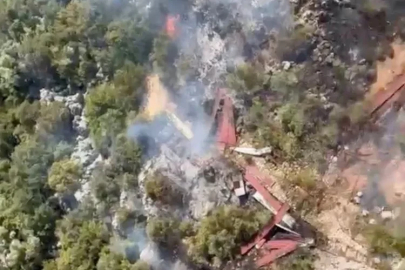 Antalya’da ormanlık alanda yangın
