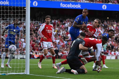 Londra derbisinde kazanan Arsenal
