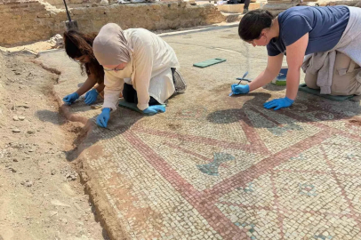 Pompeıopolıs’te binlerce yıllık miras gün ışığına kavuştu: 105 metrekarelik mozaik ortaya çıkarıldı
