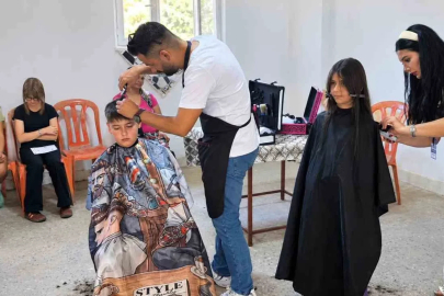 Söke Belediyesi’nden okul öncesi ücretsiz saç tıraşı
