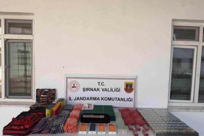 Şırnak’ta jandarmadan kaçakçılık operasyonu
