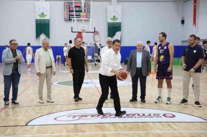 Başkan Erkan Aydın’dan basketbola tam destek
