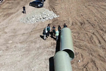 Bayburt’ta tarım arazilerini suya kavuşturacak projede son durum incelendi
