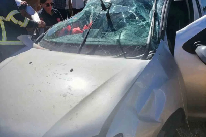 Diyarbakır’da otomobil takla attı: 3 yaralı
