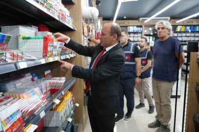 Gaziantep’te kırtasiyelere ’fahiş fiyat’ ve ’etiket’ denetimi
