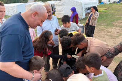 Başkan Yılmaz Yıldız, mevsimlik tarım işçilerinin çocuklarıyla buluştu
