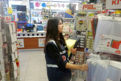 Muğla’da kırtasiyelerde fiyat etiketi denetimi
